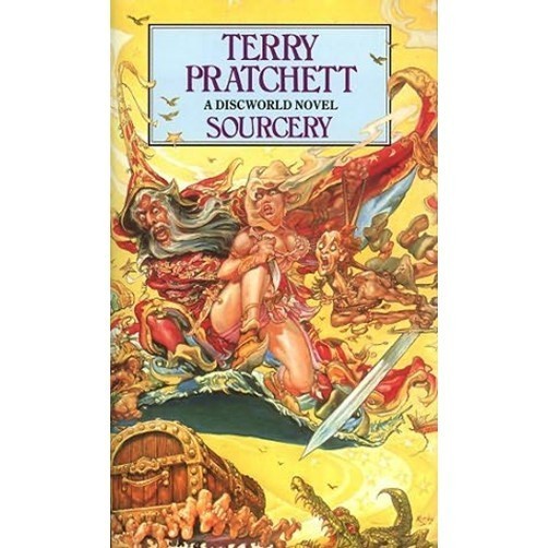 

Sourcery Discworld 5 Pratchett, Terry 1988 Harper Collins, Inc