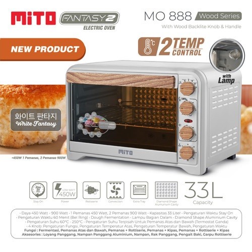 Oven listrik MITO Fantasy 33L MO 888