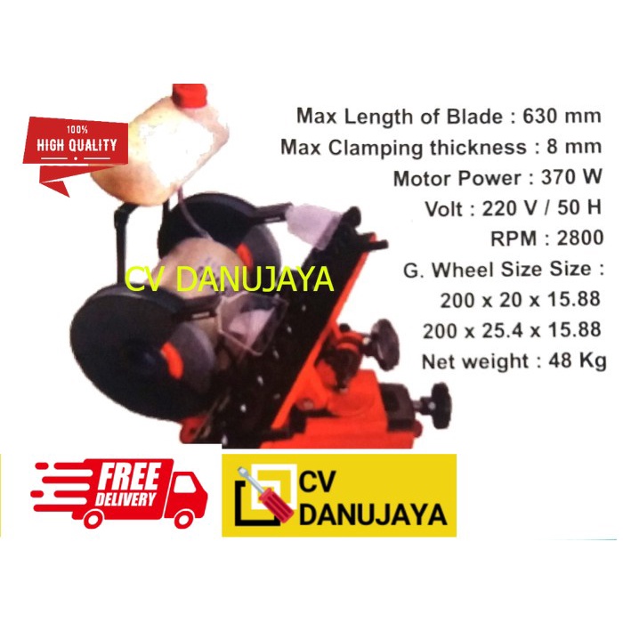 Mesin Asah Planner Blade - Wipro MF206