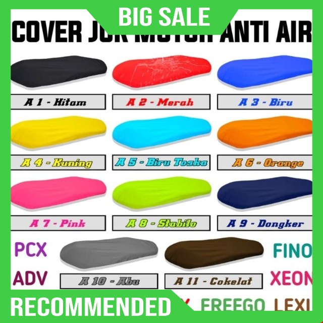 Cover Jok Sarung Penahan CAKARAN KUCING NMAX PCX AEROX VARIO SCOOPY Beat