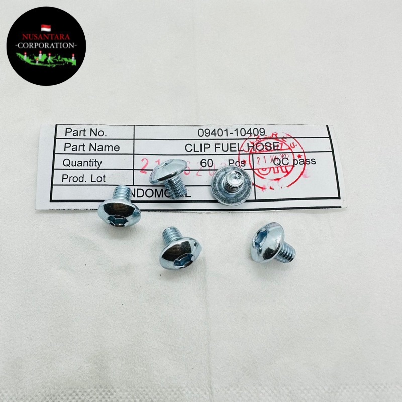 BOLT SPECIAL M6 × 8 mm 90107-K84-9002 BAUT 10 L 5 0,8CM  COVER BODY TANKI HONDA CRF 150 ORIGINAL