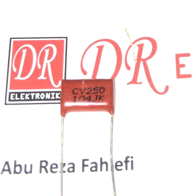 Milar 104j 104 100nF 250 volt 250v Kapasitor Capasitor CBB22 100000pf LA27