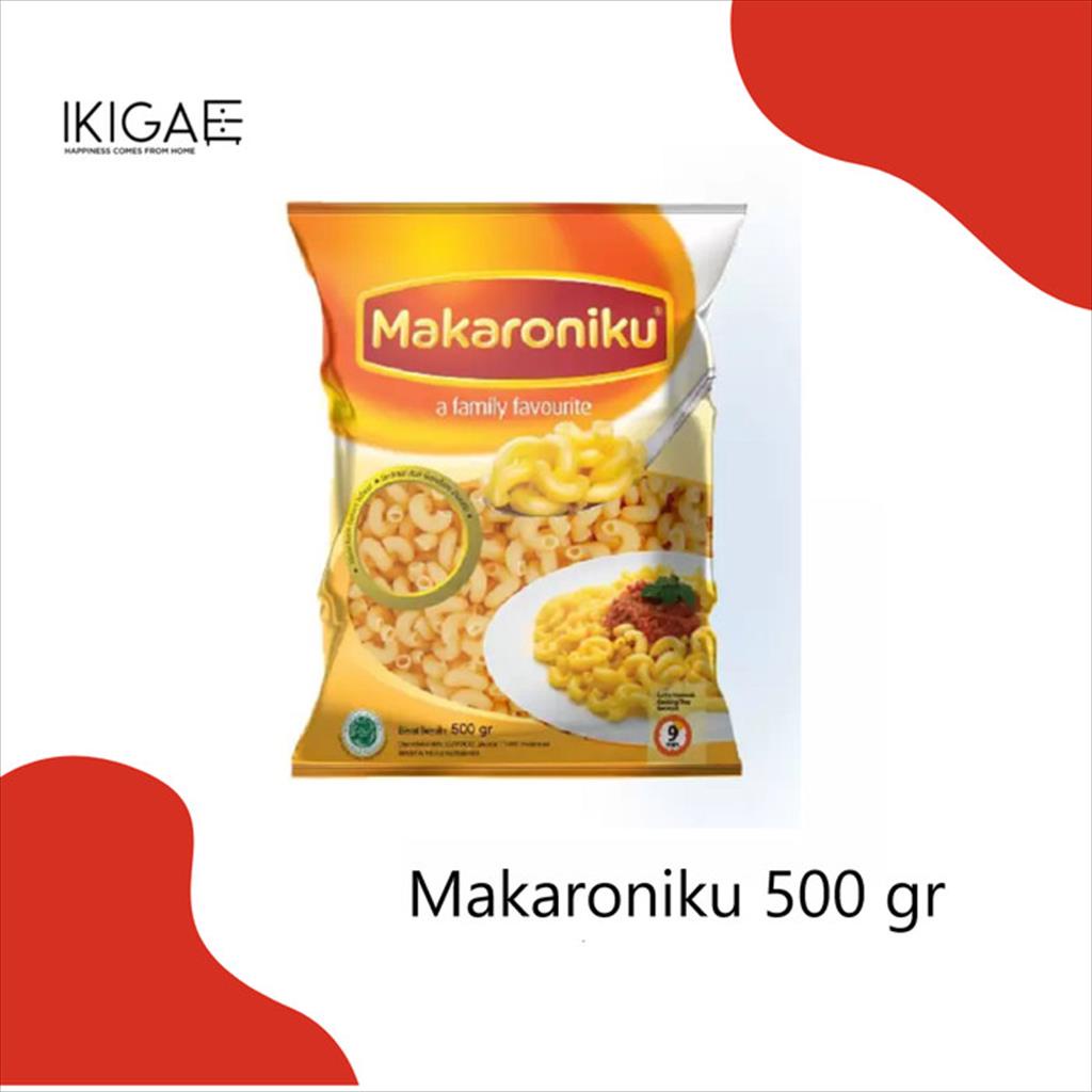 

MAKARONIKU ELBOW / ANEKA PASTA / MAKARONI INSTAN 500 GR