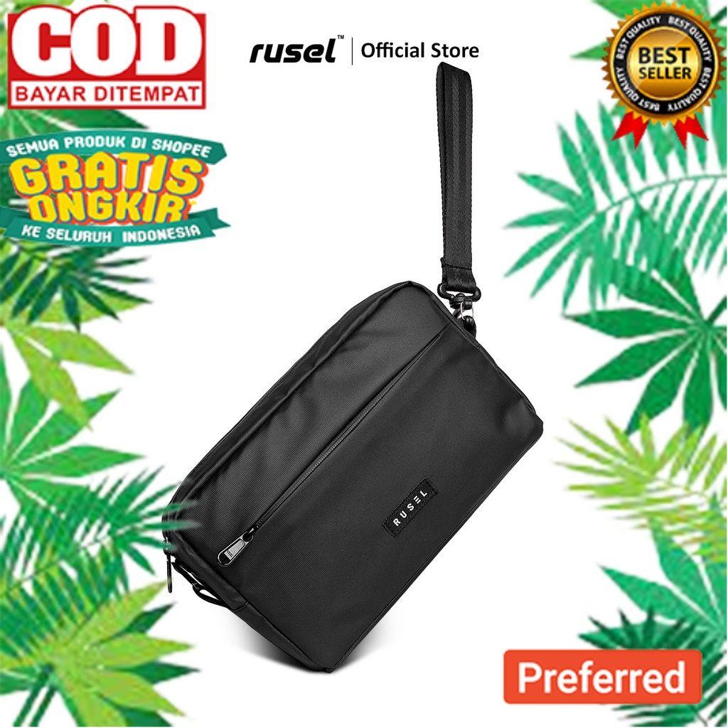 HEYRUS RUSEL Handbag Aruna I tas selempang pria sling bag waterproof// HAND BAG / TAS TANGAN MURAH /