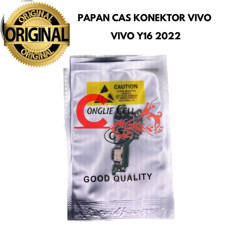PAPAN CAS KONEKTOR VIVO Y16 2022 ORIGINAL