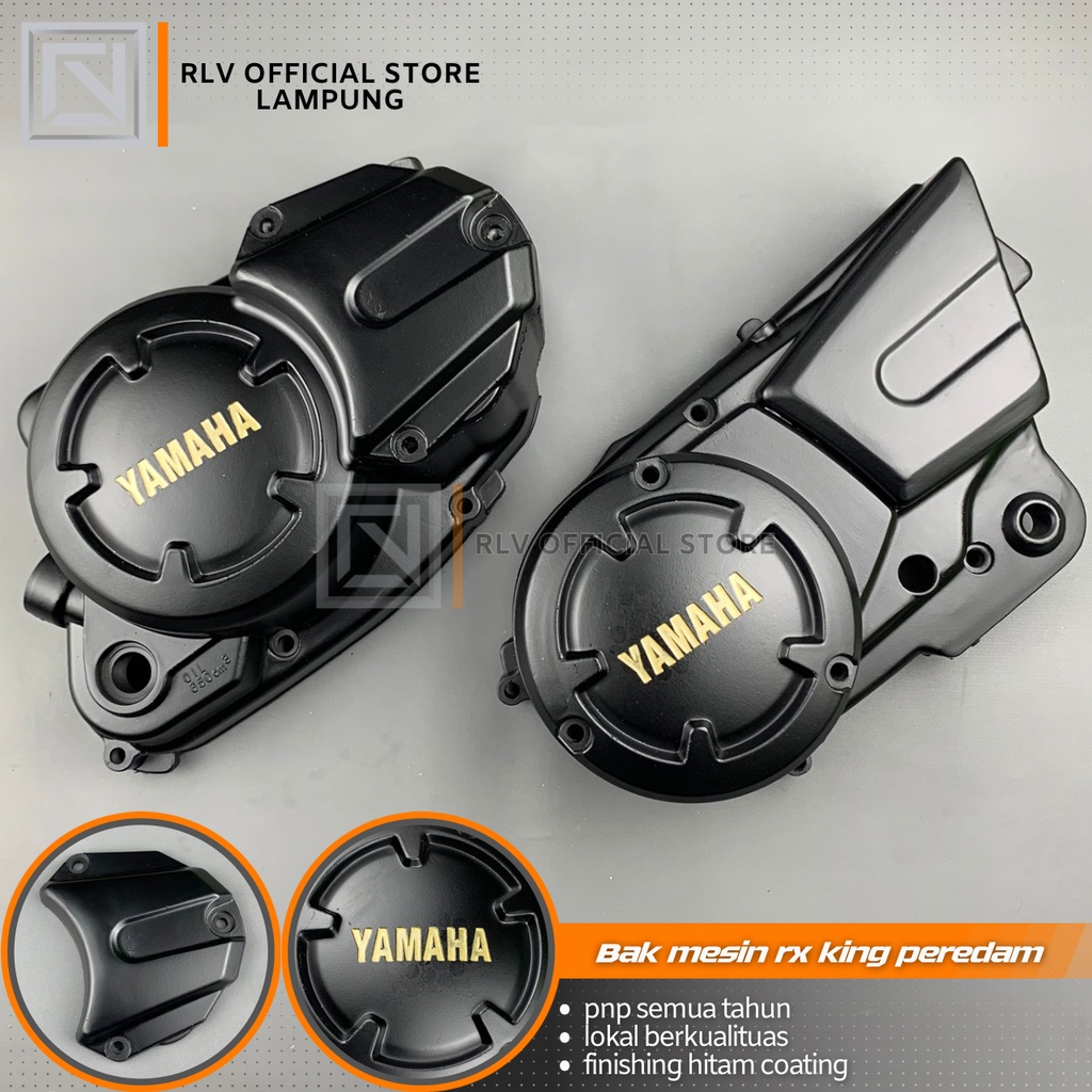 Bak kalter kopling rx king new Hitam - Bak mesin rx king new