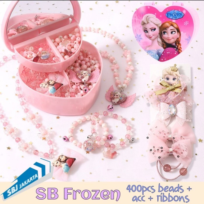 

promosi MAINAN KERAJINAN TANGAN KREATIF EDUKASI MANIK BEADS DENGAN JEWELRY BOX