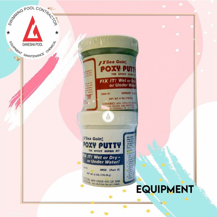 

Lem Keramik Dalam Air POXY PUTTY 170gr Lem Kolam Renang Tanpa Kuras