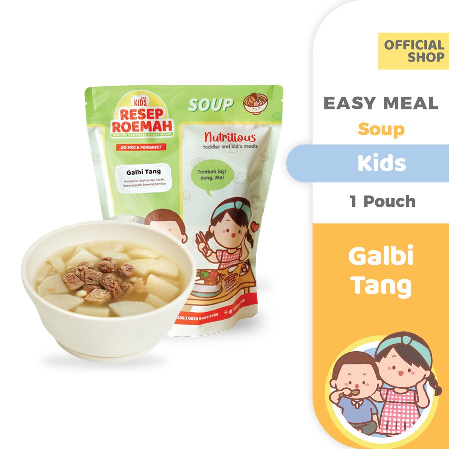 

Resep Roemah Galbi Tang / Makanan Anak Homemade / Kids Frozen Food / No MSG