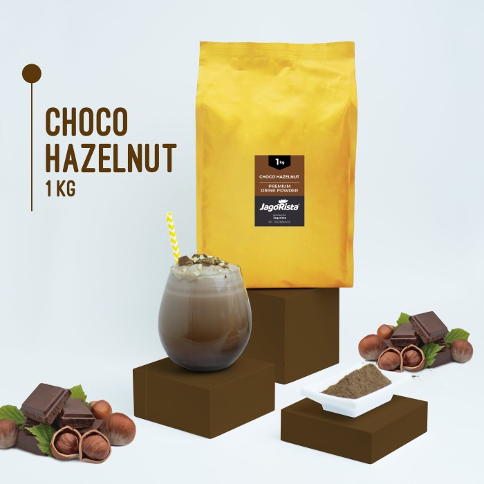 

1 Kg Jagorista - Choco Hazalnut - Premium Bubble Drink Powder