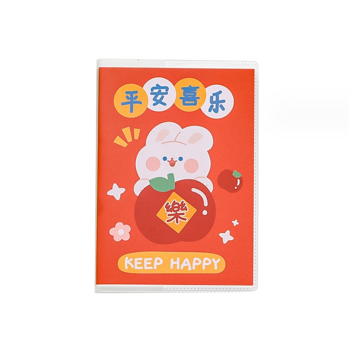 

J2 - Buku diary A7 sampul plastik Agenda mini karakter