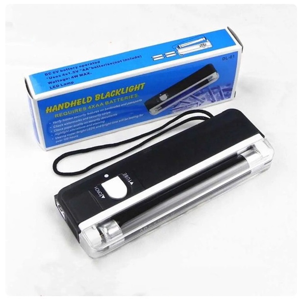 SMARTCOM - UV Money Detector Uang Lampu UV Alat Deteksi Uang Portable