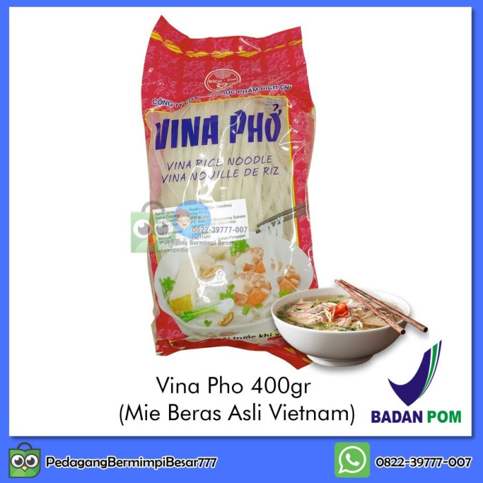 

BEST SELLER- Vina Pho Rice Noodle | Kwetiau Vietnam | Mie Beras - BENING