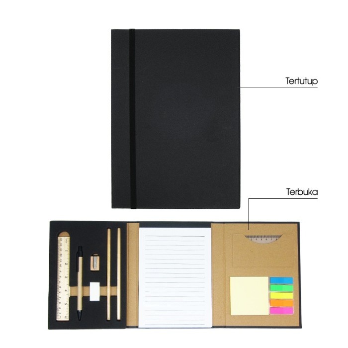 

Denver Stationary Set | Souvenir Perusahaan - Hitam