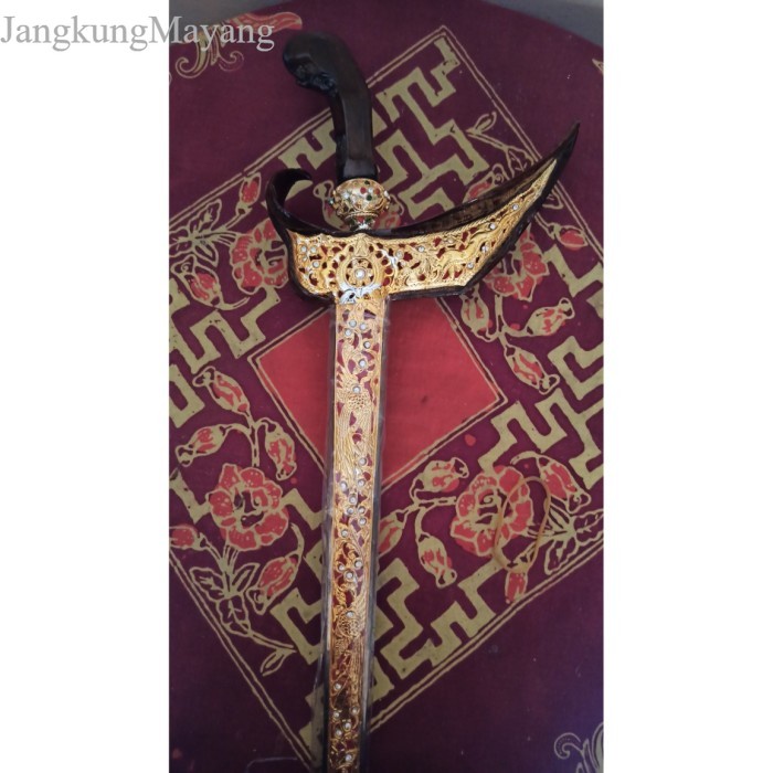 

keris blok kuningan antik