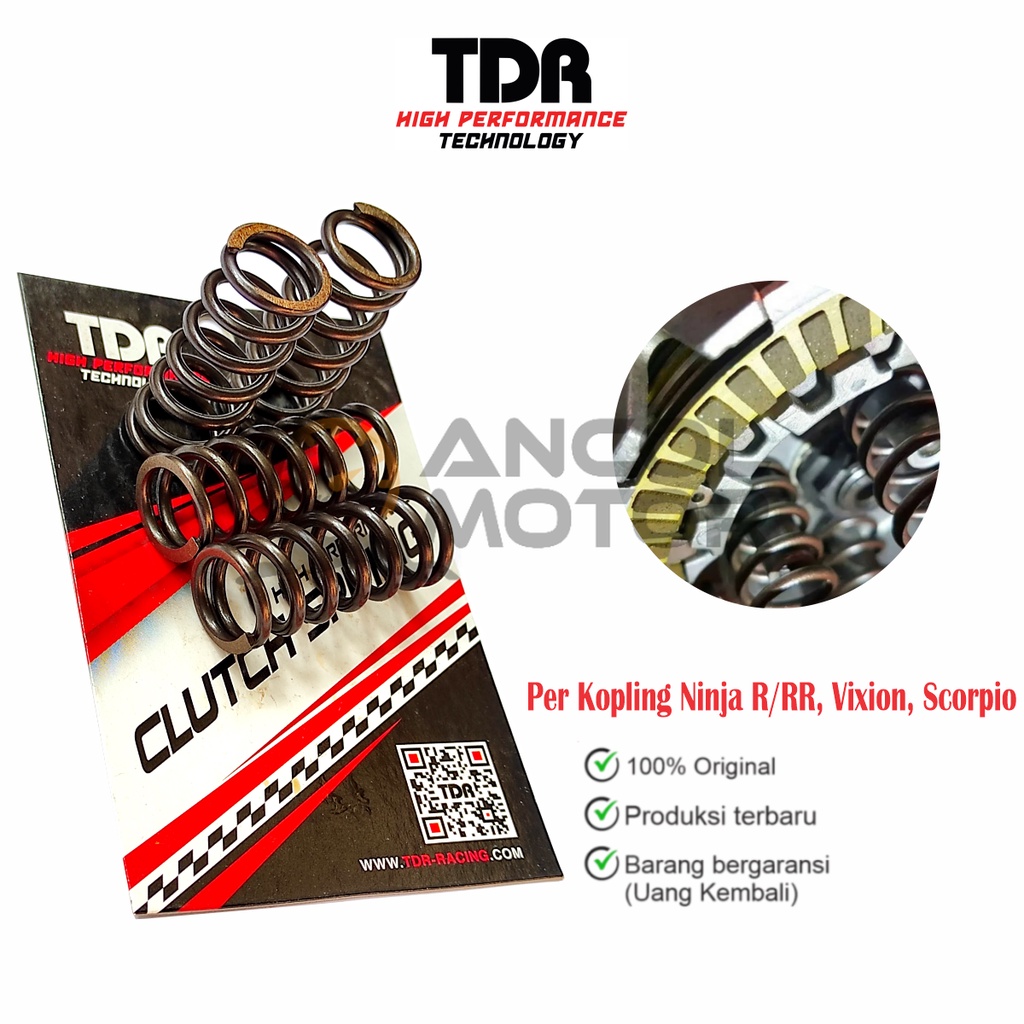 TDR Per Kopling Ninja 150cc Racing Part Clutch Spring isi 4pcs