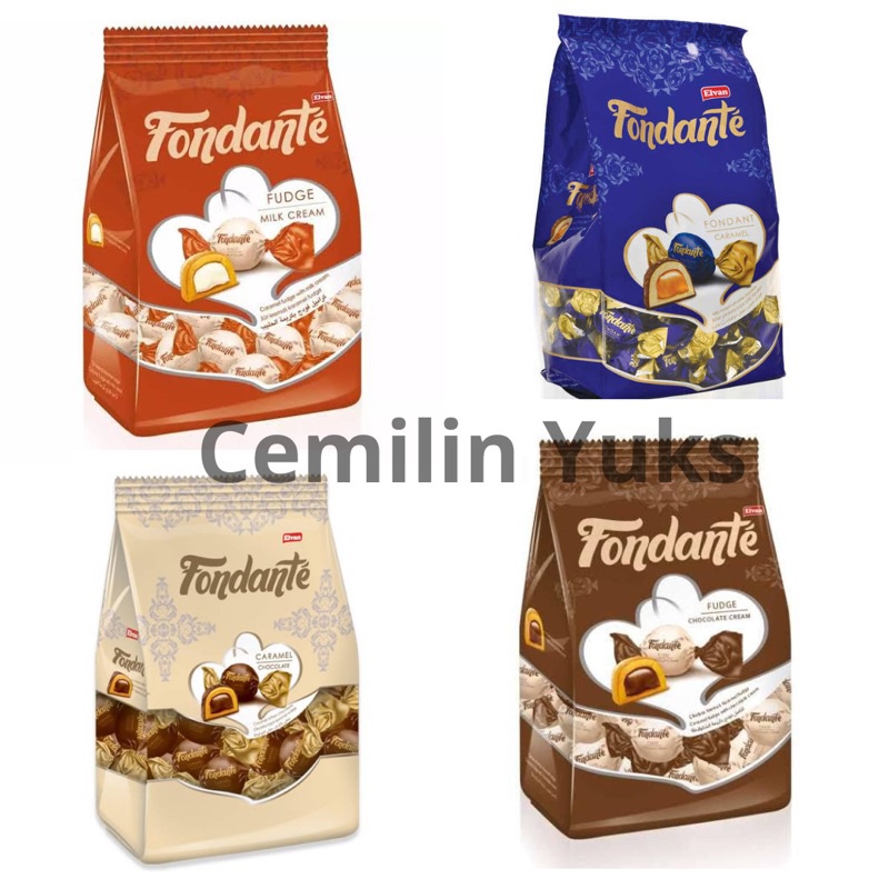 

Elvan Fondante 400g Elvan Fondante Fudge Chocolate Cream Kembang Gula Caramel Salur Coklat