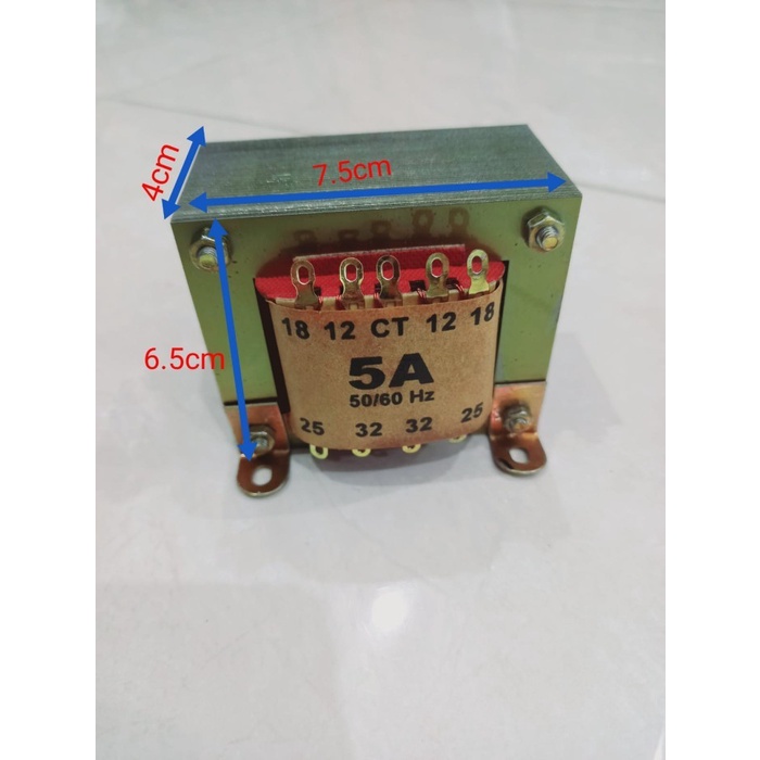 TRAVO TRAFO 5A CT 32 CSH trafo 5 amper ct32 CSH