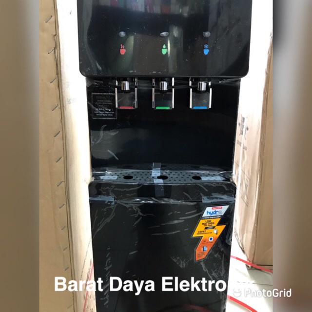 POLYTRON Dispenser Galon Bawah POLYTRON HYDRA PWC 778 Dispenser [3 Kran] Kompresor