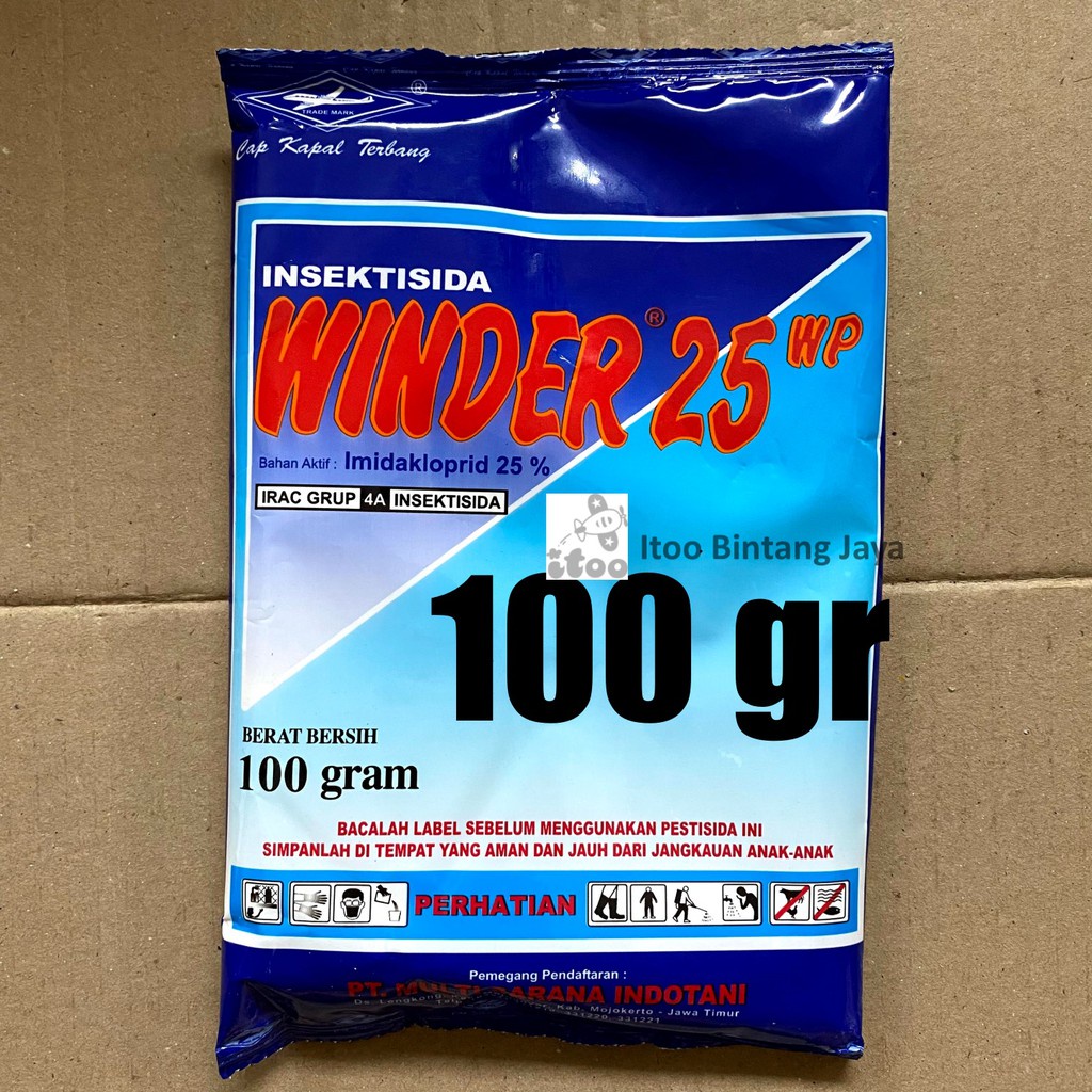 Insektisida Sistemik Winder imidakloprid 25WP 100 gram