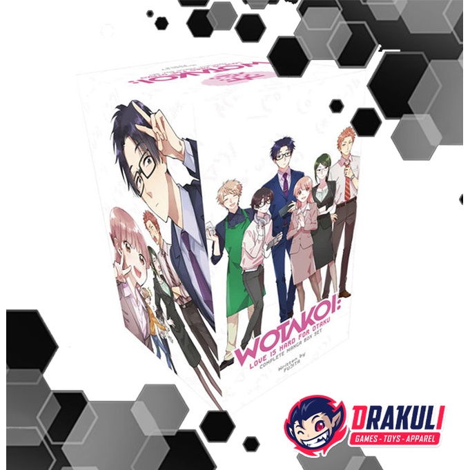 

Drakuli Hobbies Manga Wotakoi: Love Is Hard for Otaku Complete Manga Box Set (Paperback)