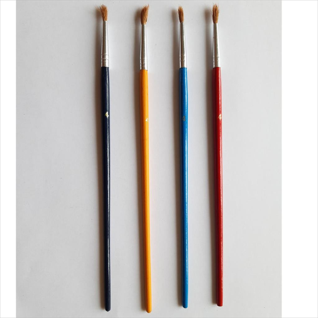 

Brush / Kuas Cat Air WARNA / Cat Minyak / Lukis / GAMBAR Acrylic NO 4 SUJ