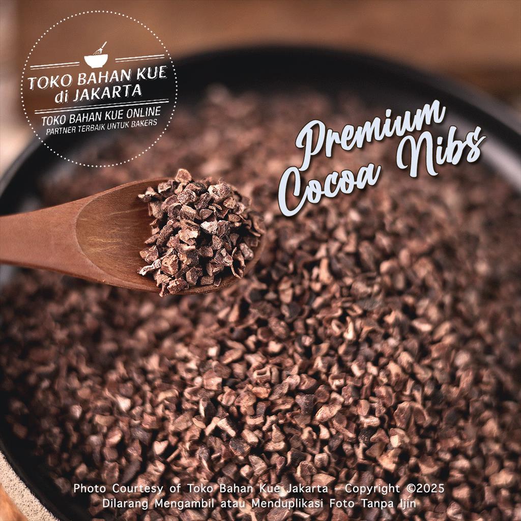 

Callebaut Raw Cocoa NIBS 100gr Cacao Nib Kakao Coklat Murni Cokelat