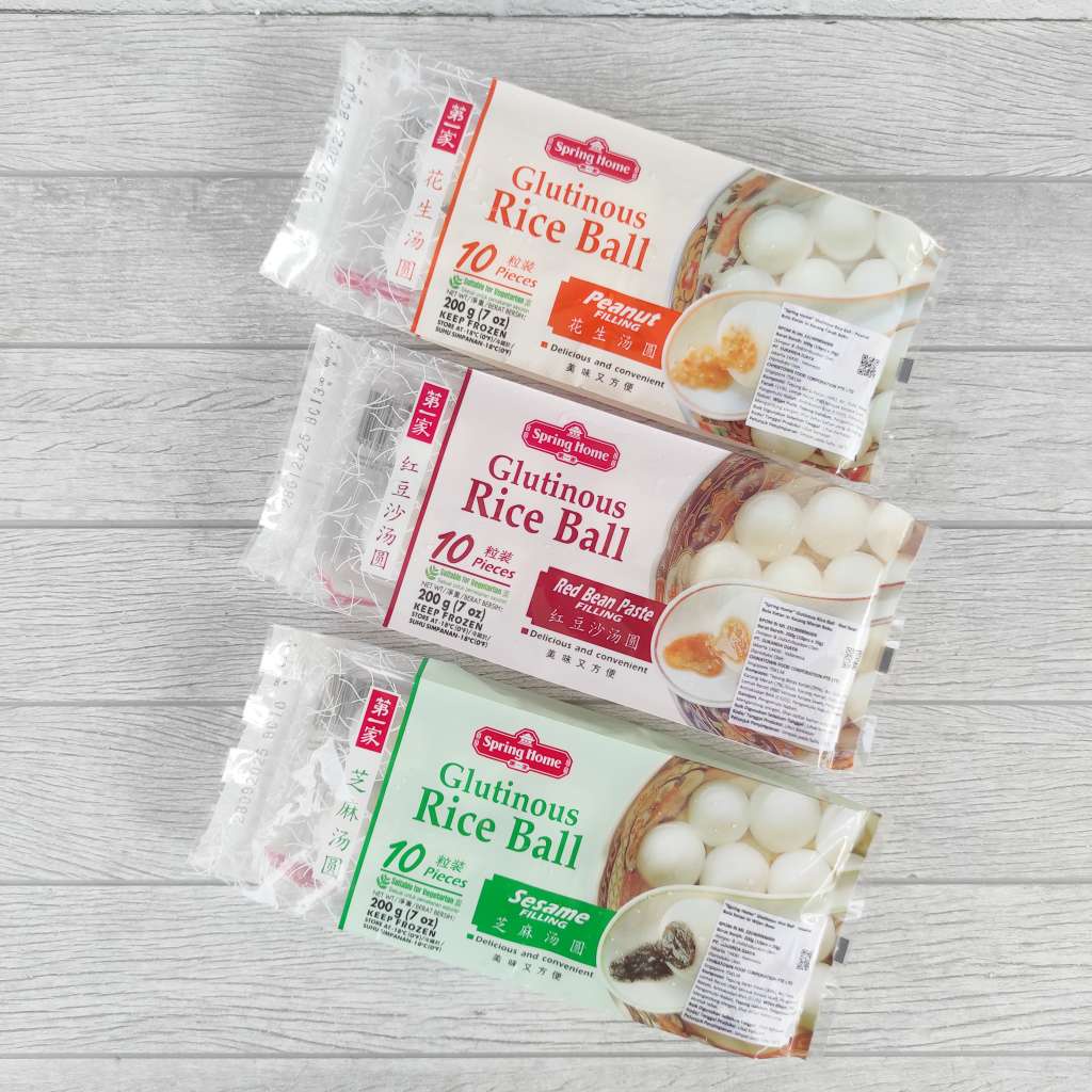 

Spring Home Glutinous Rice Ball 10pcs 200g Onde / Ronde Vegetarian Vegan