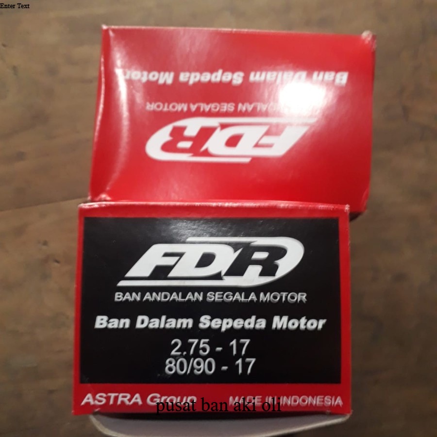 BAN DALAM FDR 275-17// BAN DALAM MERK FDR
