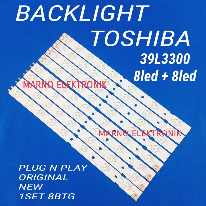 LAMPU BACKLIGHT TOSHIBA 39INCH 39L3300 39L3300VJ BL TOSHIBA 39L3300VJ