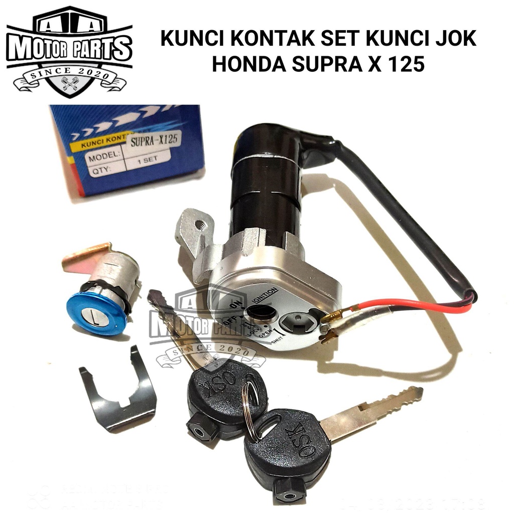 KUNCI KONTAK SET KUNCI JOK SUPRA X 125 LAMA