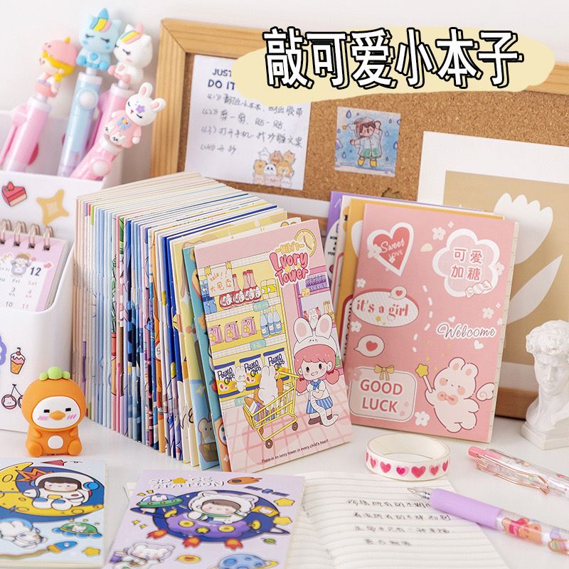 

17. Buku Tulis Mini Motif Lucu Buku Catatan Kecil Notebook Mini (Thehanscorner)