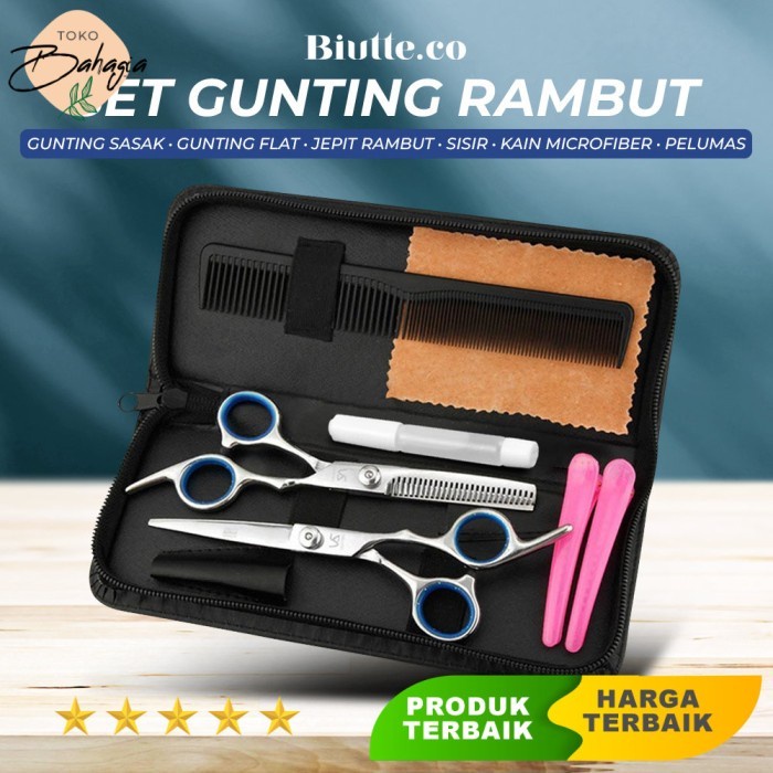 Gunting Rambut Set Salon Profesional