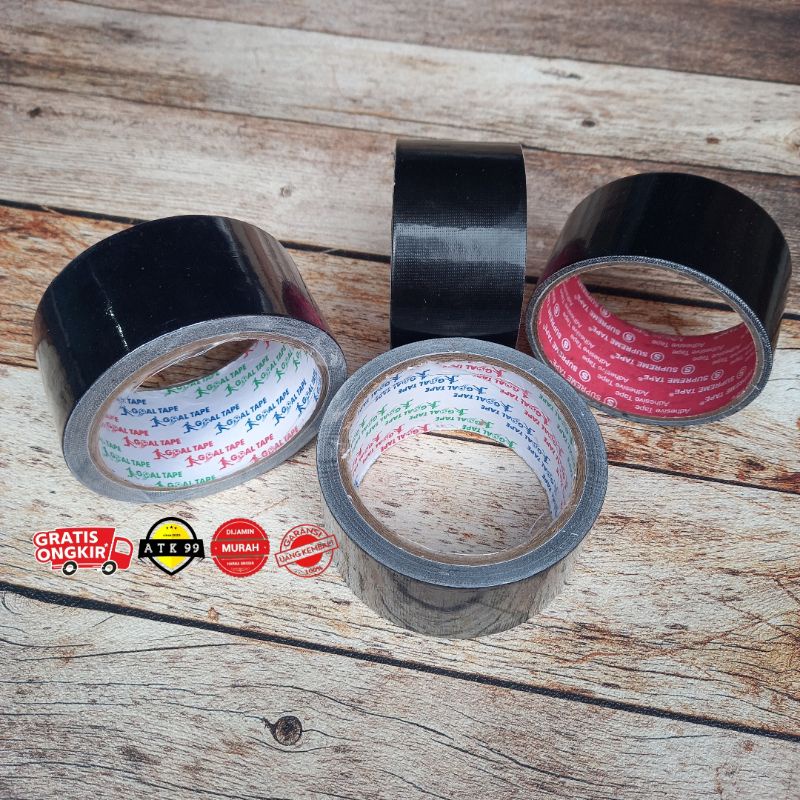 

Lakban JILID Hitam/Lakban kain/lakban Hitam 45mm/CLOTH TAPE/Plakban/Selotip