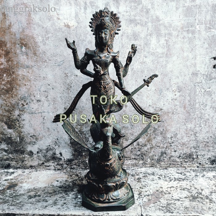 

PATUNG DEWI SARASWATI PERUNGGU antik