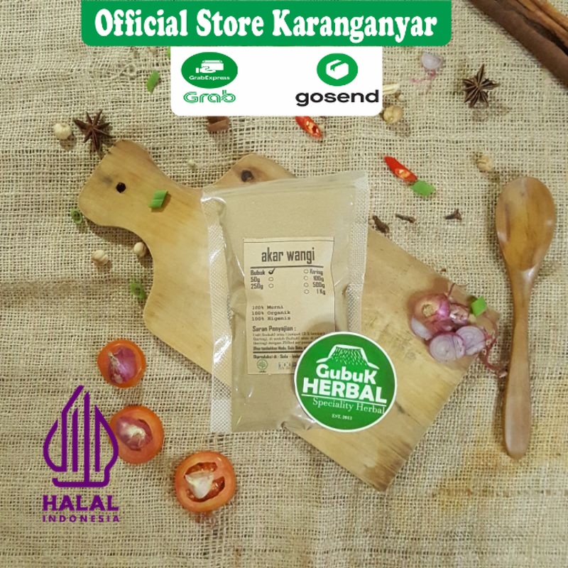 

AKAR WANGI BUBUK 500gr / Vetiveria zizanioide / BUBUK HALUS / MURNI TANPA CAMPURAN