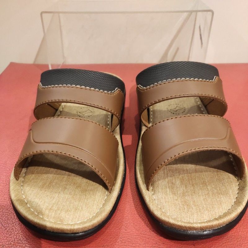 Sandal Bata Salvador Pria Model Slop 0riginal Sandal Kulit Sandal Bata Pria Sandal Bata Wanita Sanda