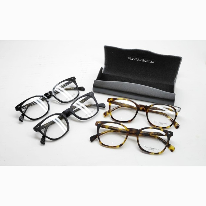promo ✨ -Oliver Peoples L.A. Coen tortoise matte + lensa Crizal Essilor Alize