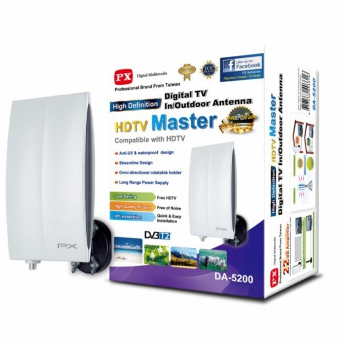 Antena PX Digital Antena Digital LED TV HD 4K