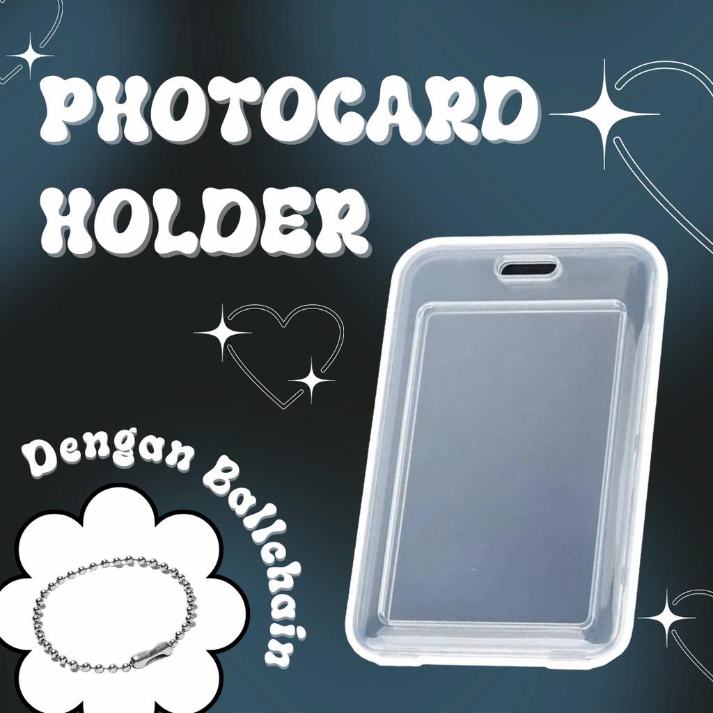 【BOORAHAE】Photocard PC Holder Tempat ID Card Gantungan Lanyard Kpop