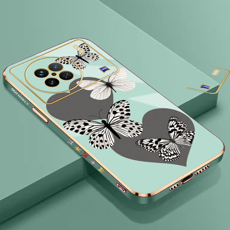 Casing 6D Plating Soft Case hp For Vivo X90 X90s X90 Pro X9 X9s case X21s X50 Lite vivi X90Pro X50Li