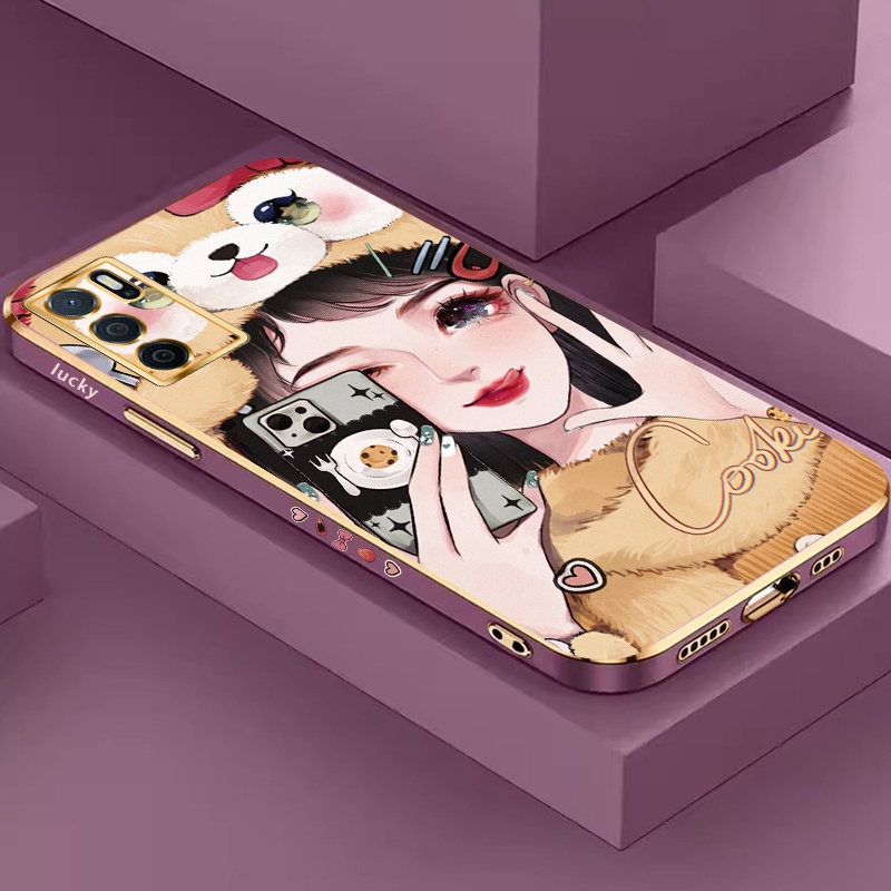 Casing For Oppo A16 A17 A18 A15 A15s A12 A12s case A12e A16s A16e A16K OPOP For OppoA16 For OppoA17 