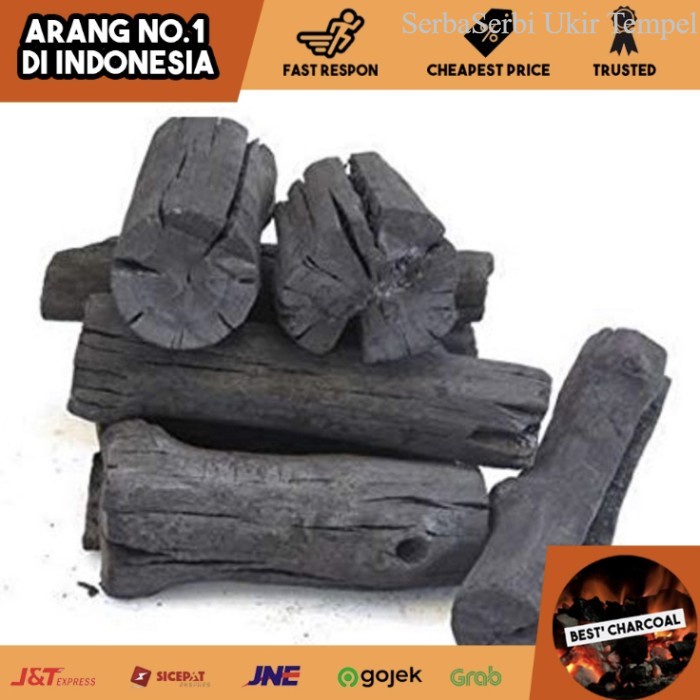 Arang kayu bakau premium panggang media tanam kopi joss Termurah