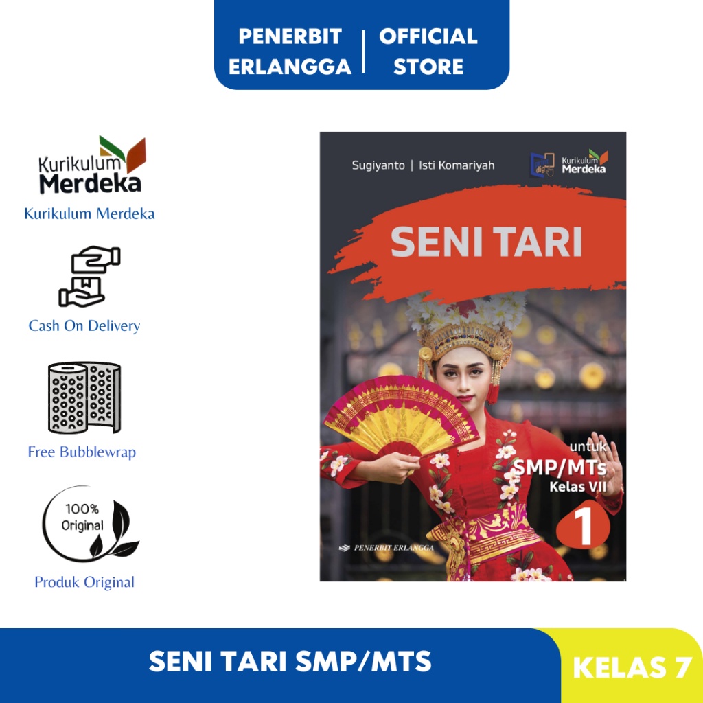 

SENI TARI SMP/MTS KELAS 7 KURIKULUM MERDEKA Erlangga