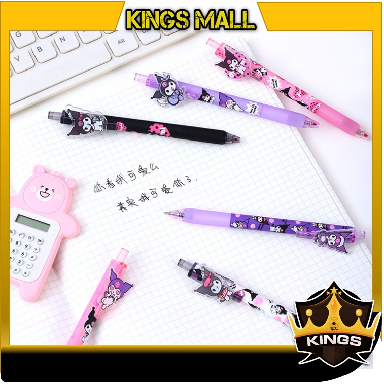 

KINGS - S6129 Pena Cetek Karakter Sanrio Lucu / Pena Motif Sanrio / Pulpen Gel Mekanik Karakter / Shallow Pen Alat Tulis Sekolah