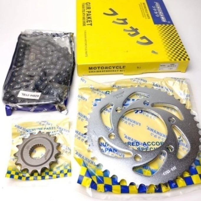 PAKET GEAR SET SCORPIO SPAREPART FUKUKAWA