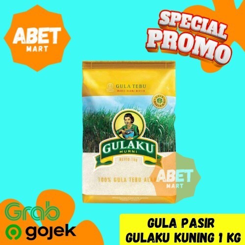 

Gula Pasir Gulaku Kuning Kemasan 1 Kg - 1kg Tebu Manis Pak Murah Sweet