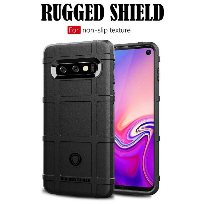 CASE SAMSUNG S10 S10 5G S10 PLUS RUGGED SHIELD ARMOR ANTI SHOCKPROOF - Samsung S10 #HSRGSD