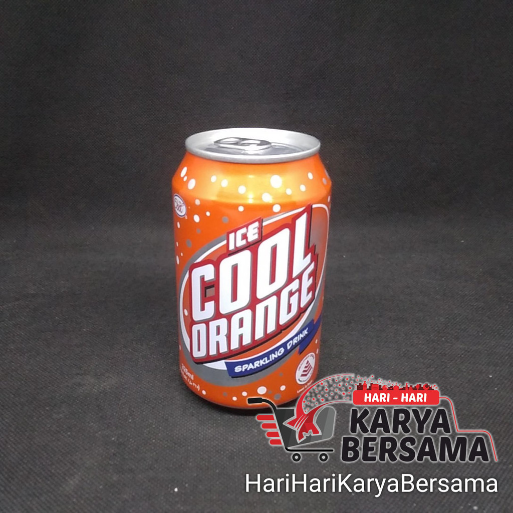 

MINUMAN RINGAN ICE COOL ORANGE SPARKLING DRINK 325ML