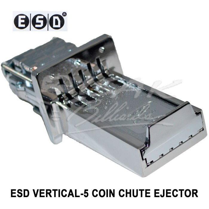 Coin Chute Ejector - ESD Vertical 5 - Billiard Table Meja Biliar Games